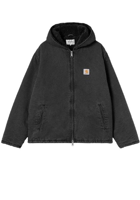 giacca hooded mitch uomo nera CARHARTT WIP | I03624289.0J